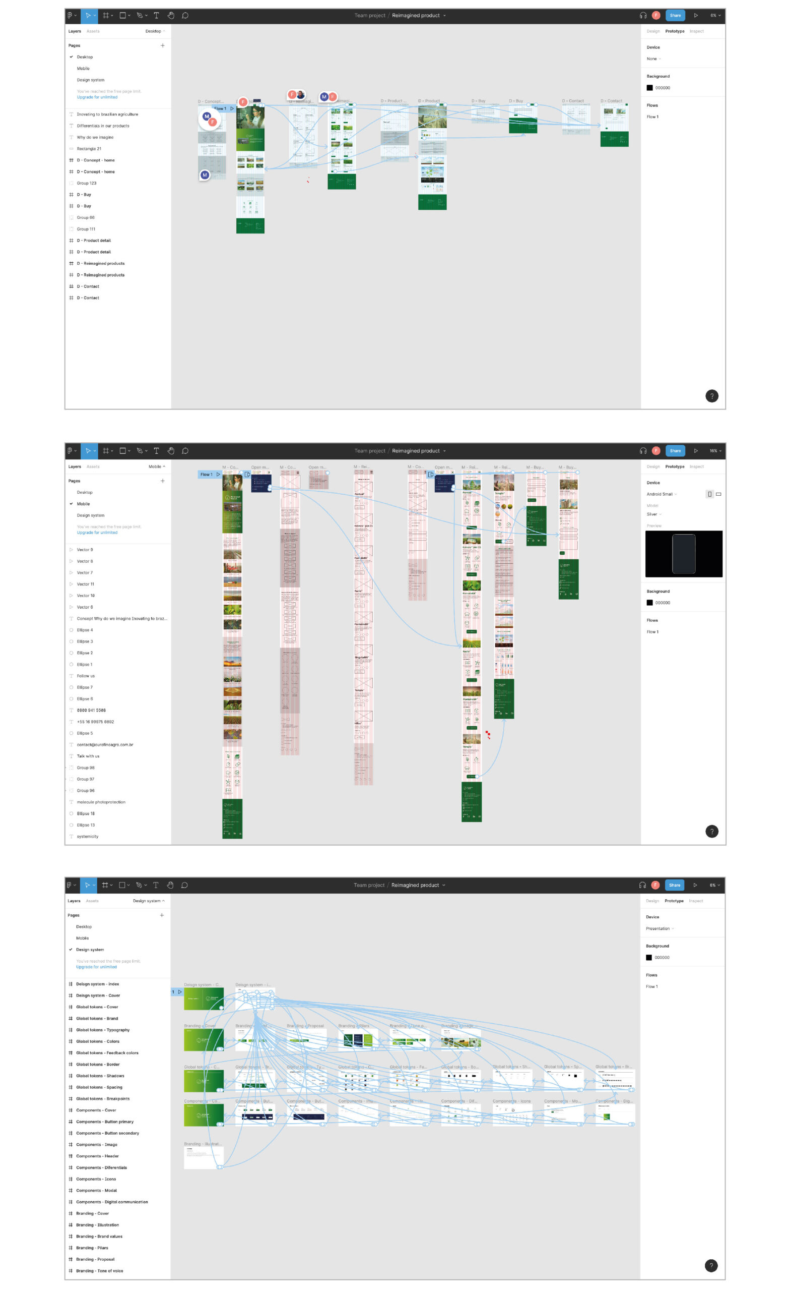 Reimagined products - Ourofino Agrociência: design system