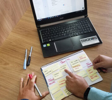 Leading design sprint workshops